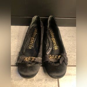 Pedro Garcia satin flats - size 35.5